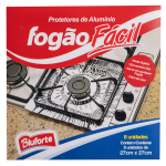 Proteção Fogãofácil Bluforte 27x27cm caixa com 8 unidades