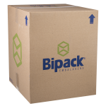 Embalagem BP-60 Bipack Alta Branca fardo com 50 unidades 29,6x12cm