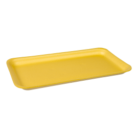 Bandeja Copobras CRL 04 Amarela embalagem com 400 unidades 27,5 x 15 x 1,4cm