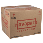 Embalagem Novapack NP88 Cristal fardo com 200 unidades 8,9x5,8x3,2cm