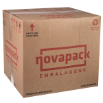 Embalagem Novapack NP90 Cristal fardo com 200 unidades 11,6x8,8x4,3cm