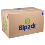 Embalagem BP-56 Bipack Alta Branca fardo com 50 unidades 24,7x11,4cm