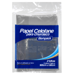 PAPEL CELOFANE BOMPACK 100CM x 60CM COM 2 UN