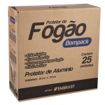 PROTETOR PARA FOGAO BOMPACK 27x27CM COM 8 UN