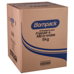 EMBALAGEM PARA FREEZERS E MICROONDAS BOMPACK 5KG 50UN