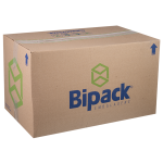 Embalagem BP-56 Bipack Alta Preta fardo com 50 unidades 24,7x11,4cm