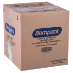 Prato Descartavel Bompack 21cm embalagem com 10 unidades (BP-21)