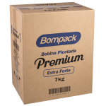 Bobina Saco para Freezer e Microondas Bompack Premium 35x50cm 7kg com 500 unidades