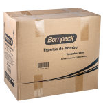Espeto de Bambu Bompack 25cm caixa com 10000 unidades