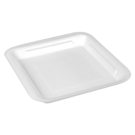 FR 01 Bandeja Fibraform Branca CRL 01 embalagem com 400 unidades 15x15x1,5cm