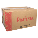 Pote Retangular Prafesta 250ml com tampa embalagem com 24 unidades