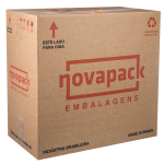 EMBALAGEM NOVA PACK PARA NP 33 BRANCA ALTA COM 100 UNIDADES