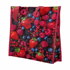 Sacola Reutilizavel Bompack ECO Frutas Vermelhas