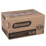 Embalagem Aluminio Bompack BL6 500ml sem Tampa 164x124x45mm com 100 unidades