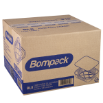 Embalagem Aluminio Bompack BL8 1500ml com Tampa 278x189x51mm com 100 unidades