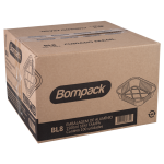 Embalagem Aluminio Bompack BL8 1500ml sem Tampa 276x189x51 com 100 unidades