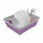 Escorredor de Louça Bompack Home Roxo