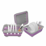 Escorredor de Louça Bompack Home Roxo