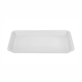 BR 03 Bandeja Bom Apetite Branca CRL 03 embalagem com 400 unidades 23,5x18x1,5cm