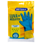 Luva Neolatex Bompack tamanhos GG unitaria