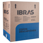 COPO IBRAS PS TRANSPARENTE ABNT 300ML 20X100