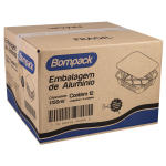 Formita Bompack para Congelar, Aquecer ou Assar 1150ml embalagem com 12x4 unidades