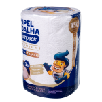 Papel Toalha Bompack Folha Tripla Liso 30x21cm