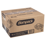 Embalagem Aluminio Bompack BL12 250ml sem Tampa 129x99x34mm com 200 unidades