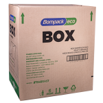 MARMITA BOMPACK ECO KRAFT/BRANCA 1000ML COM 100 UNIDADES