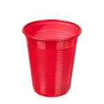 COPO BOMPACK PREMIUM 200ML VERMELHO COM 50 UNIDADES